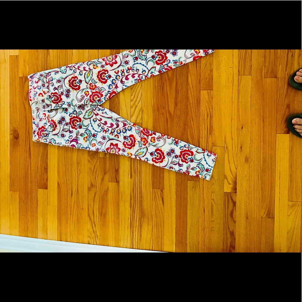 Anthropologie Pilcro Print Jeans